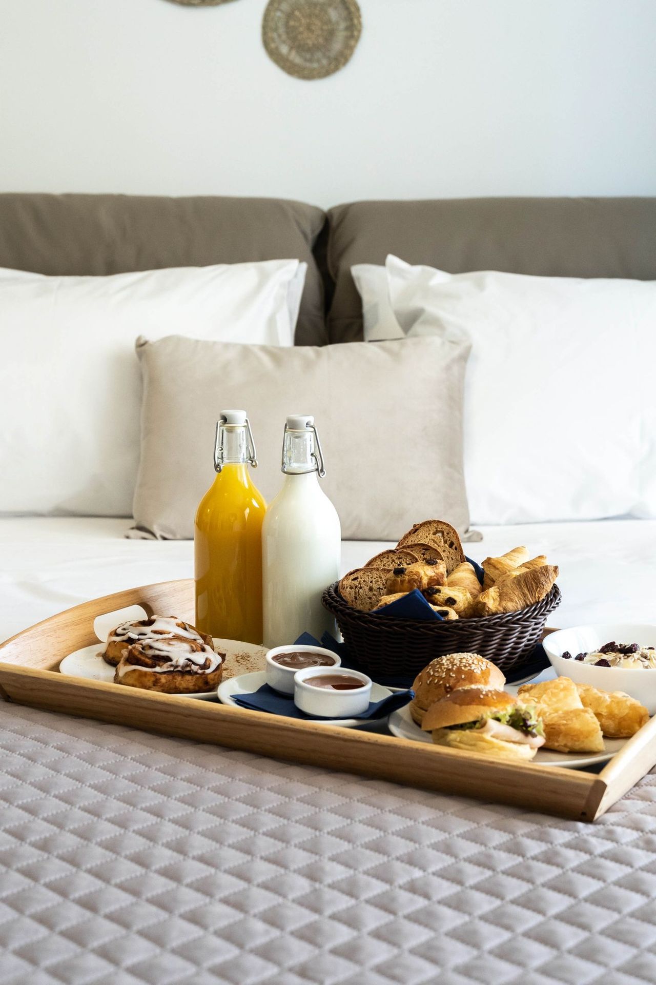Breakfast in the bed